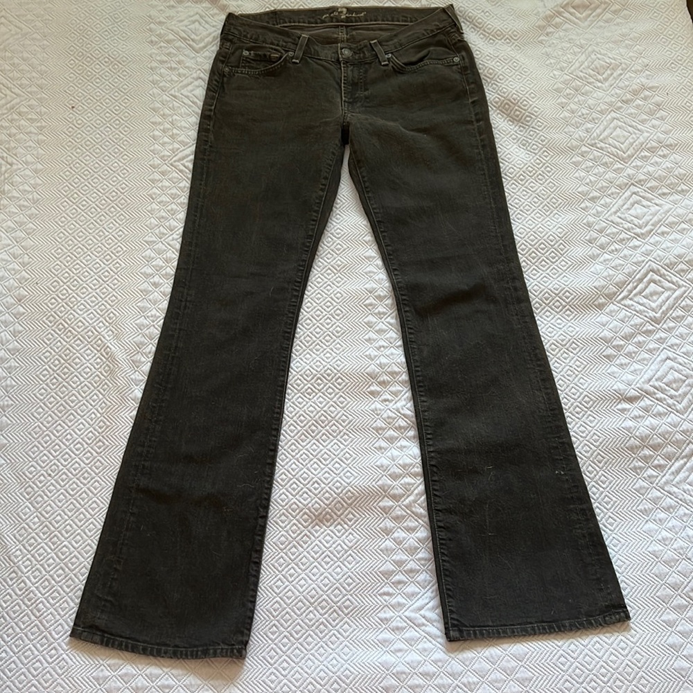 Seven for all mankind black jeans